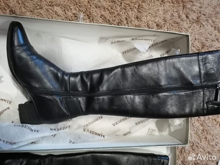 Сапоги женские натуральная кожа 37,38