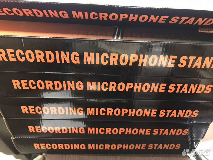 Микрофонная стойка + паук комплект новая