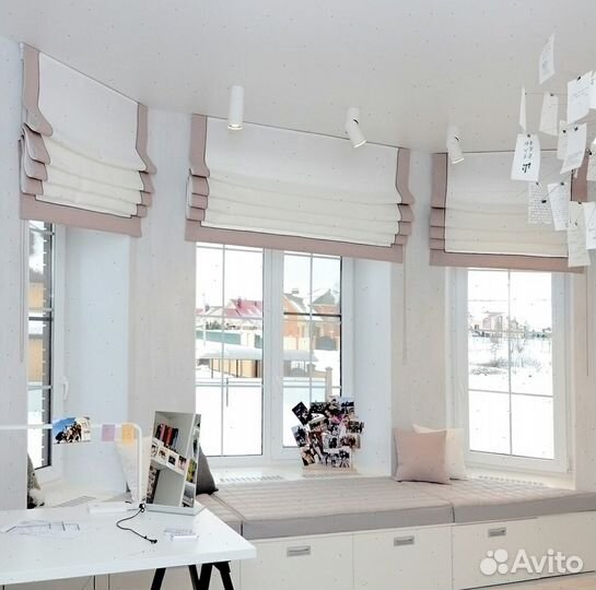 Римские шторы. Не бахромятся и не рвутся