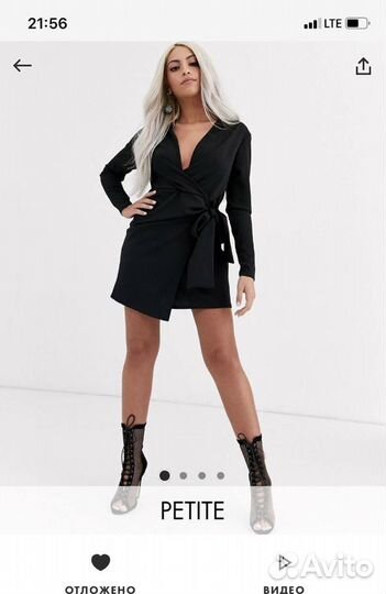 Платье prettylittlething petite