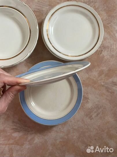 Тарелки разные СССР