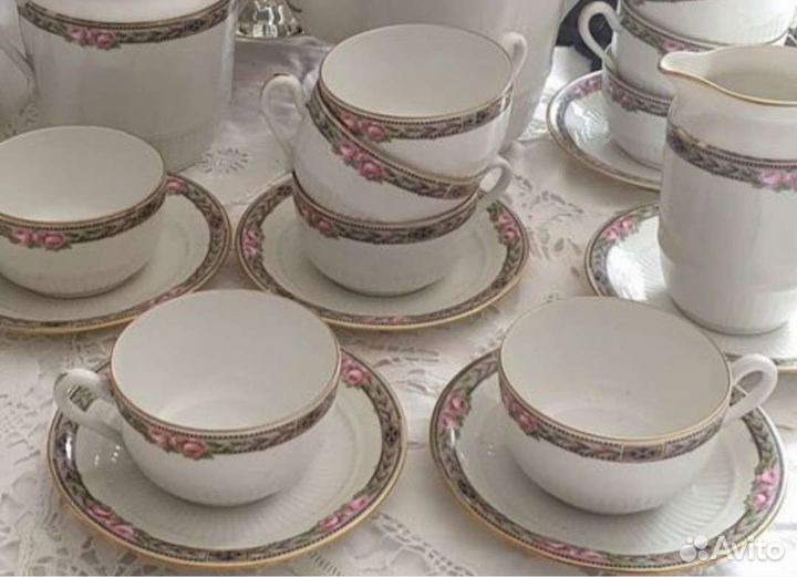 Сервиз чайный франция лимож