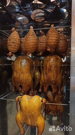 Мясо горячего копчения на щепе