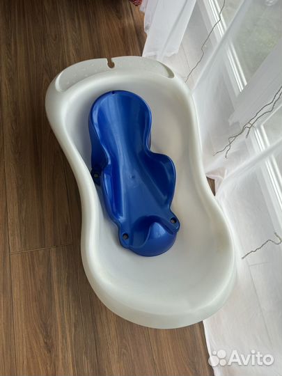 Ванночка для купания с горкой