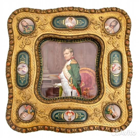 Антикварный стол с Наполеоном Австрия Позолота 20в