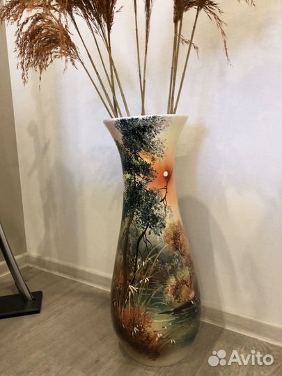 Ваза напольная керамическая 60 см