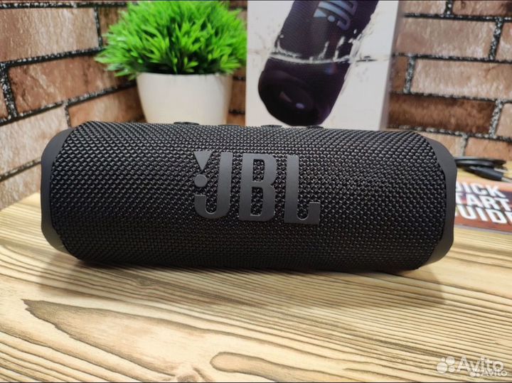 Портативная блютуз колонка JBL Flip 6 Black (2024)