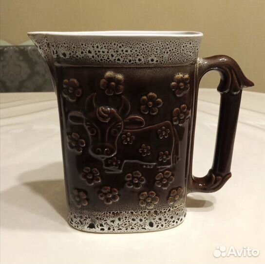 Молочница керамическая