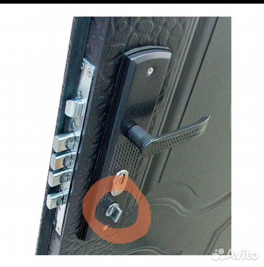 Ручка защёлки двери