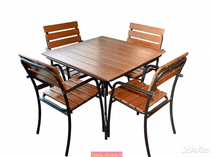 Садовый Набор мебели wood для дачи
