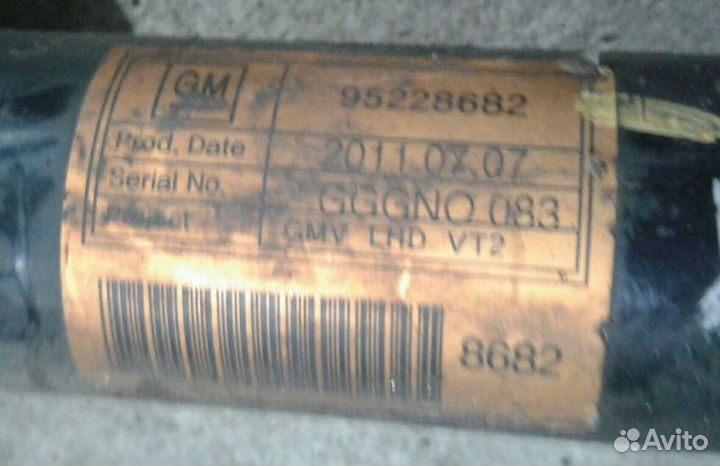 Chevrolet Spark M300 рулевая рейка