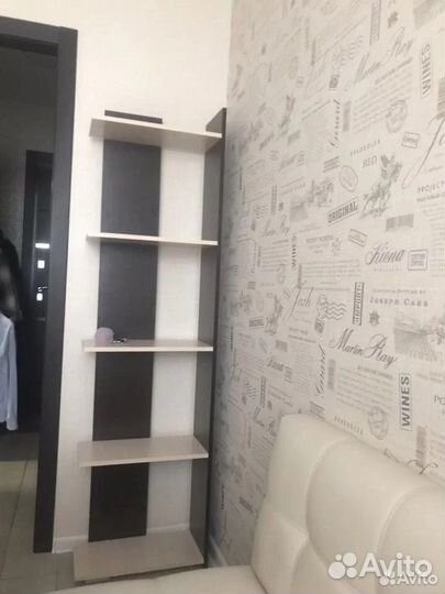 Стеллаж с открытыми полками Венге/Дуб молочный