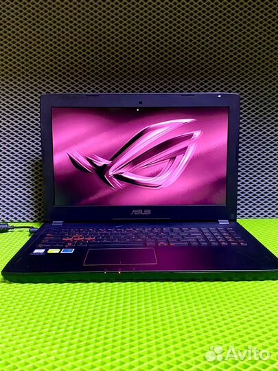 Игровой ноутбук asus GTX 1060