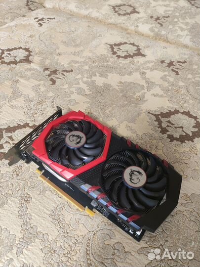 Видеокарта gtx 1050 ti 4gb msi gaming x