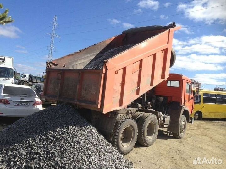 Щебень гранитный