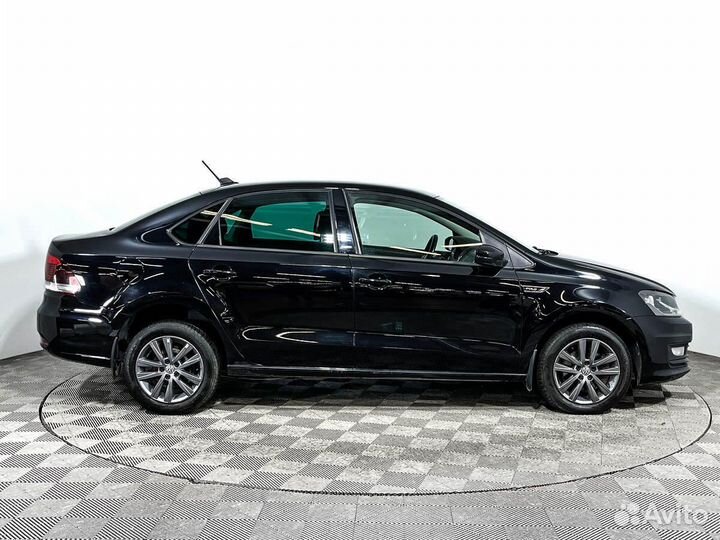 Volkswagen Polo 1.6 AT, 2019, 105 276 км