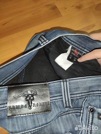 Джинсы широкие lamborghini usa