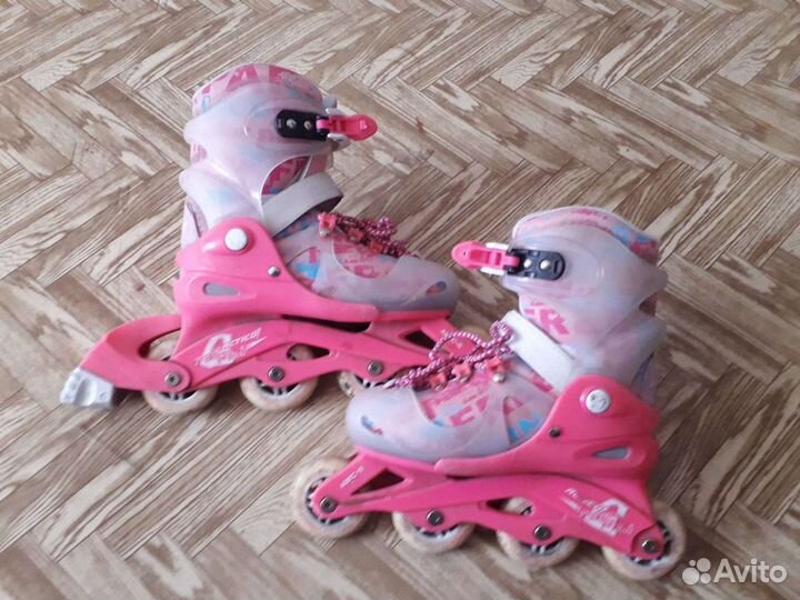 Роликовые коньки детские раздвижные