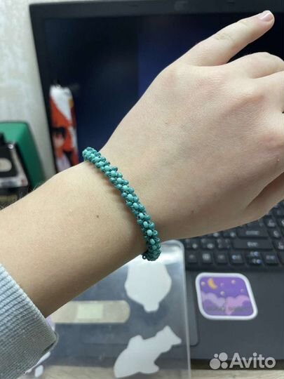 Браслет жгут из бисера