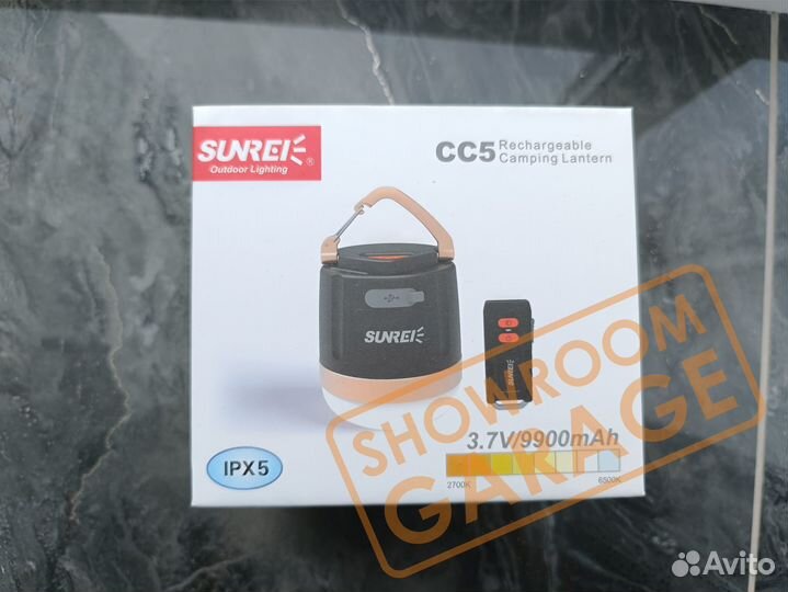 Фонарь кемпинговый sunrei CC5