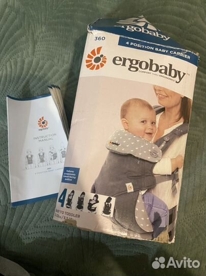 Эргорюкзак ergobaby 360