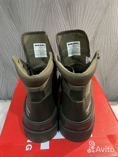 Ботинки Diesel D-Hiko BT X Boots Green (Зеленые)