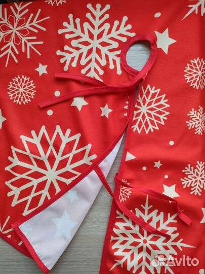 Коврик под елку новогодний диаметр 90см