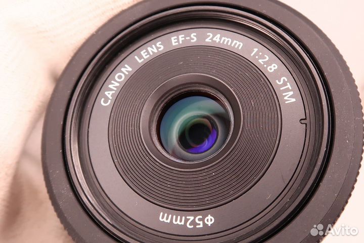 Объектив Canon EF-S 24mm f/2.8 STM +допы