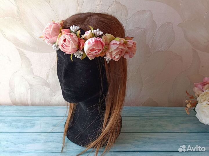 Ободок для волос ручной работы