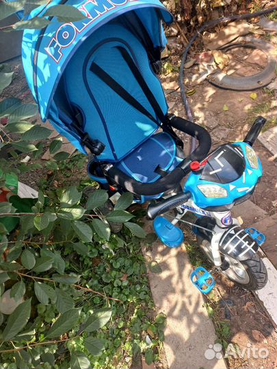 Детский трехколесный велосипед lamborghini