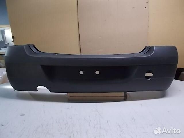 Задний бампер на renault logan 08-года