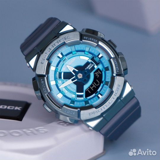 Женские часы Casio G-Shock GM-S110LB-2A