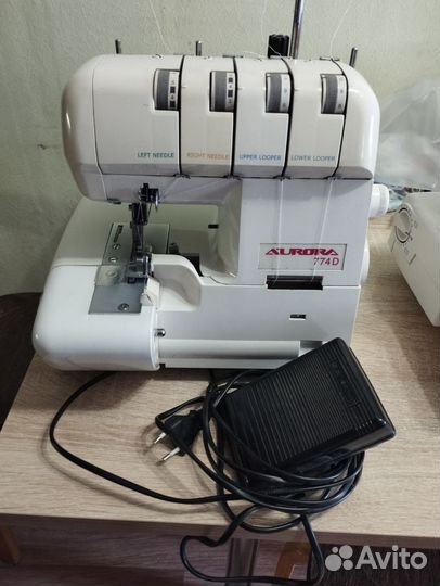 Оверлок 4-х, 3-х, 2-х ниточный бытовой бу