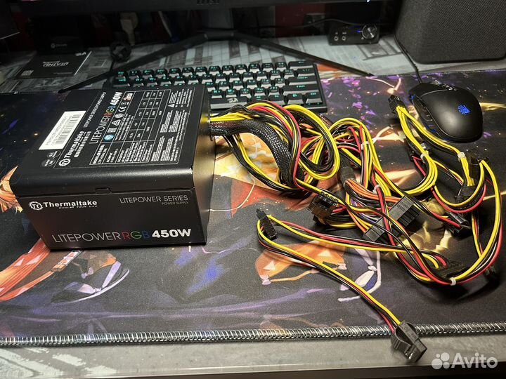 Блок питания 450w thermaltake litepower RGB