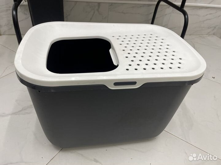 Туалет-домик, лоток для кошек savic HOP IN