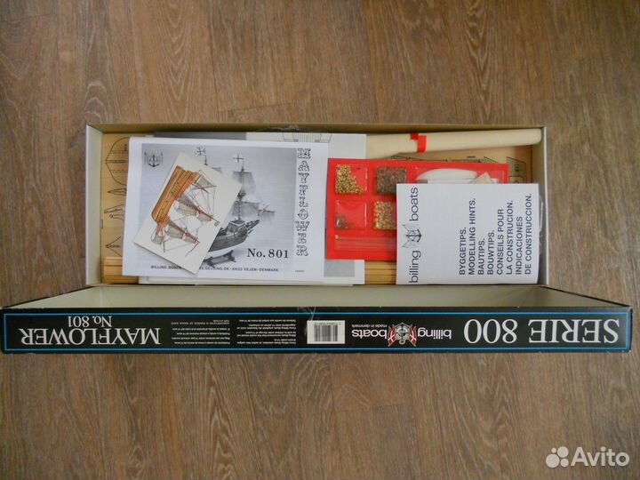 Mayflower Billing boat модель корабля