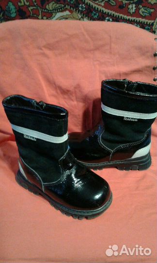 Сапоги для девочки зима