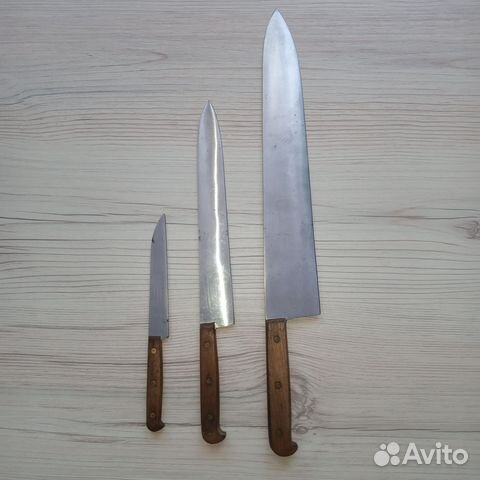 Поварская тройка, набор ножей СССР,артельные купить в Снежинске ...