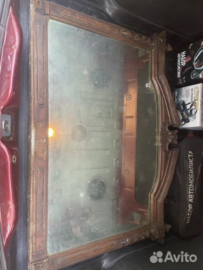 Старинное зеркало дерево