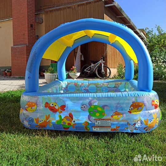 Надувной бассейн intex
