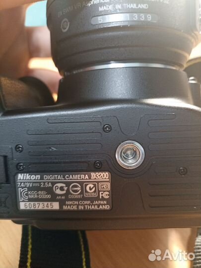 Зеркальный фотоаппарат nikon d3200