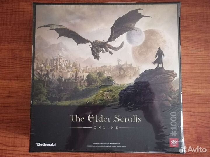 Пазл the elder scrolls online 1000 деталей