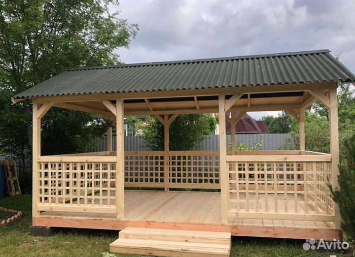 Дачные беседки