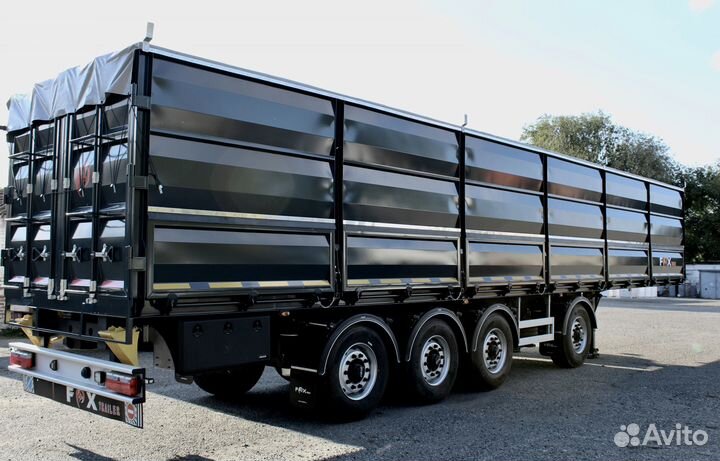 Полуприцеп зерновоз FOX Trailer Зерновоз-бортовой 3+1, 2024