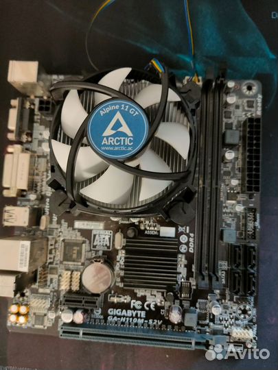 Комплект i5-7600 + плата asus H110M-R