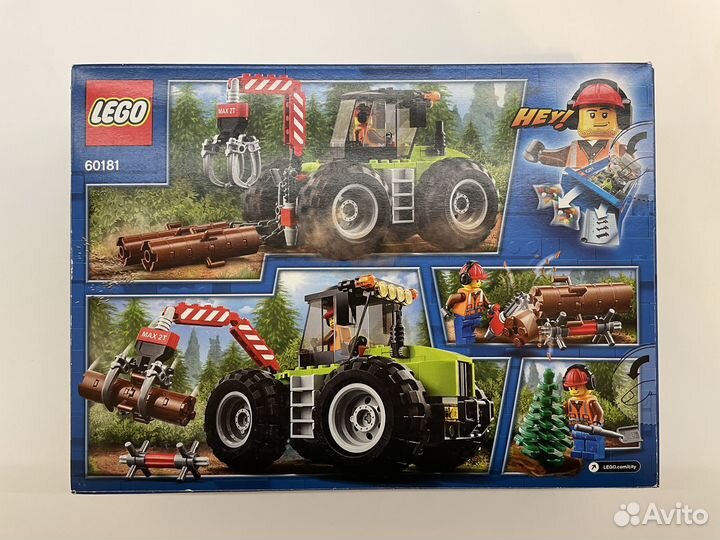 Lego City 60181 Forest Tractor