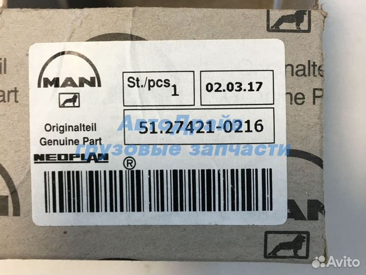 Датчик давления турбины MAN TGA 51274210216