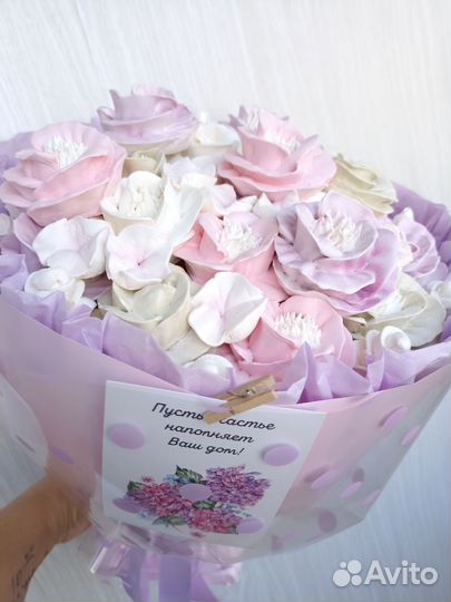 Зефирные букеты на заказ