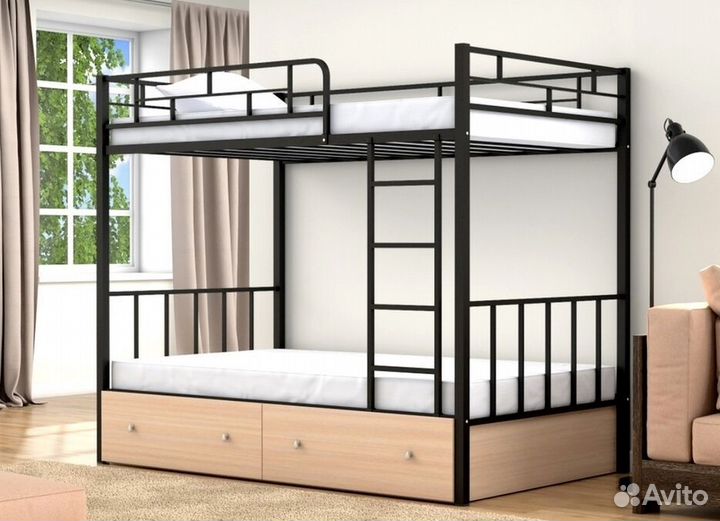Кровать двухъярусная