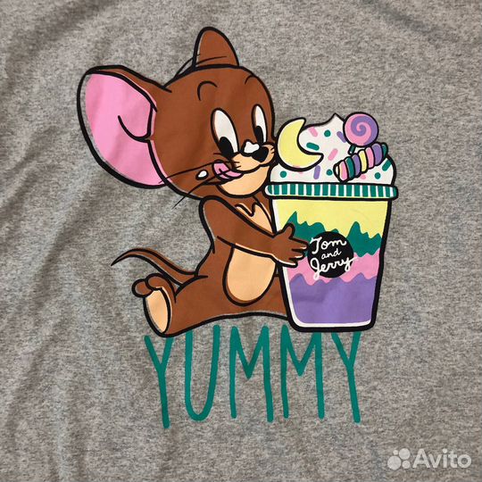 Футболка официальный мерч tom jerry